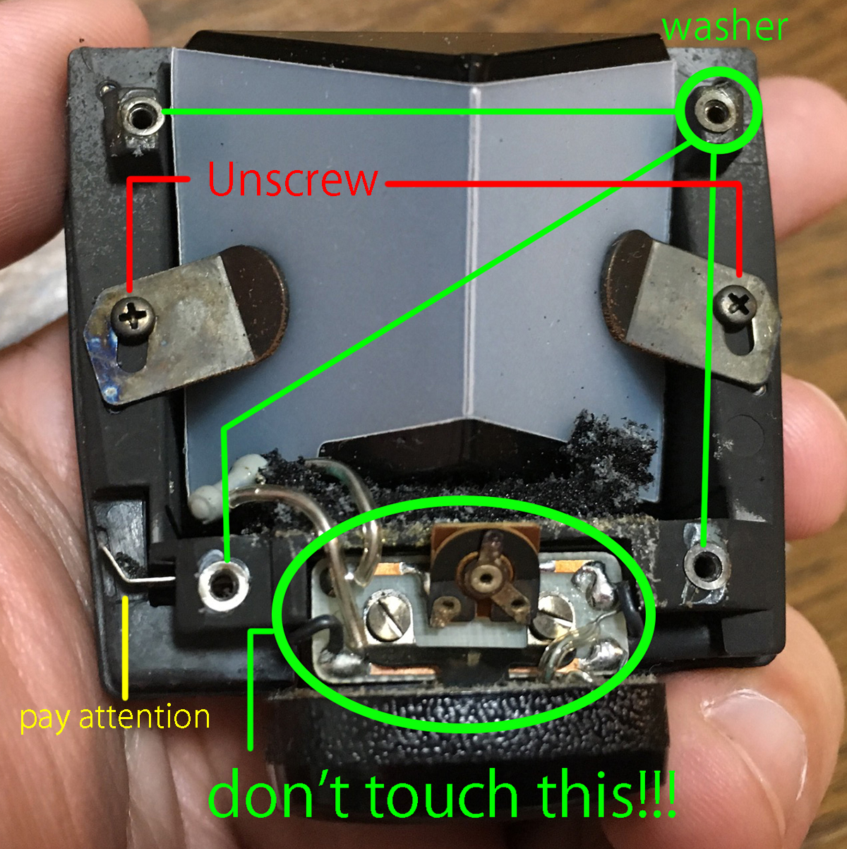 Repair: Nikon DE-1 Eye Level Finder | Richard Haw's Classic Nikon