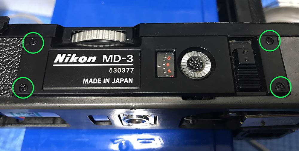 Repair: Nikon MD-3 Noisy Gear | Richard Haw's Classic Nikon Repair