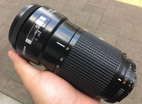 Objectif Nikkor AF 70-210mm f/4-5.6 monture F - Photo, audio