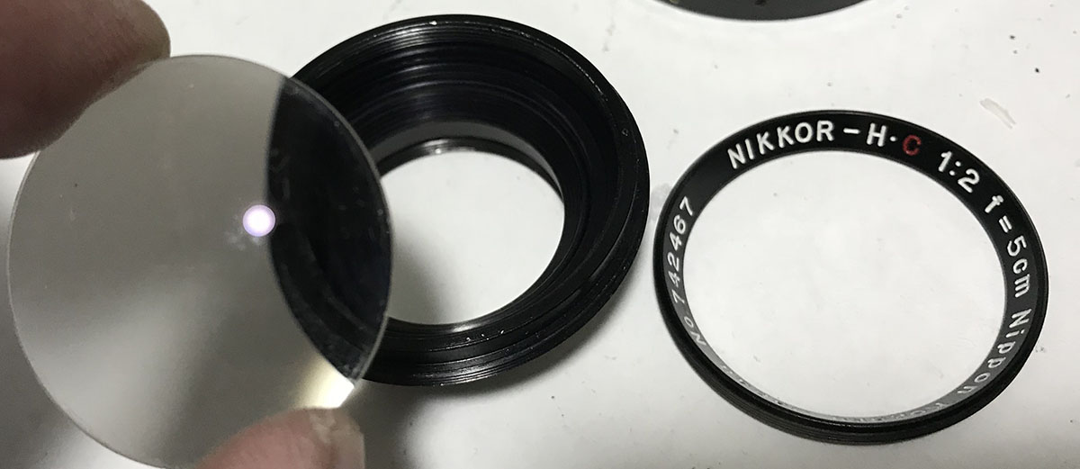 Repair: Nikkor-H.C 5cm f/2 (Blackbelt) | Richard Haw's Classic