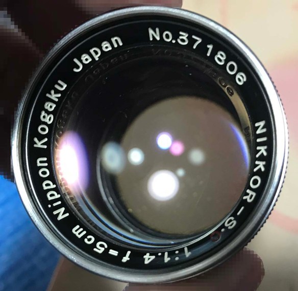 Repair: Nikkor-S.C 5cm f/1.4 | Richard Haw
