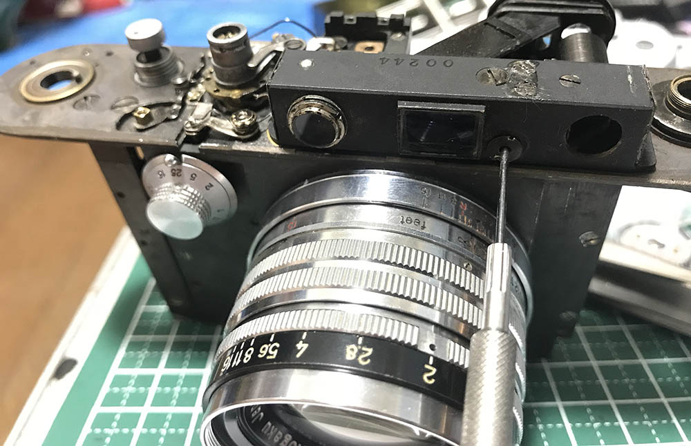 Repair: Nicca Type-5 (Part 2) | Richard Haw's Classic Nikon Repair